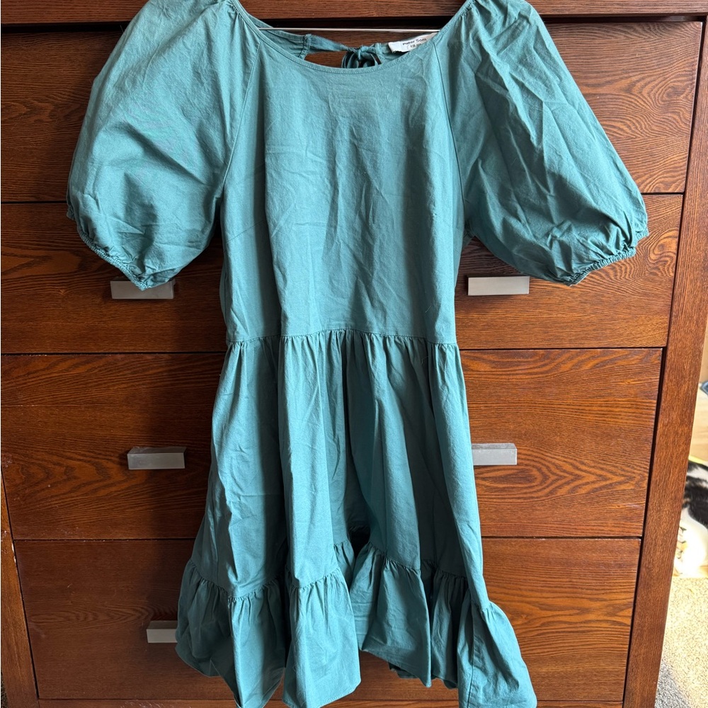 Peter Som Sea Green Dress